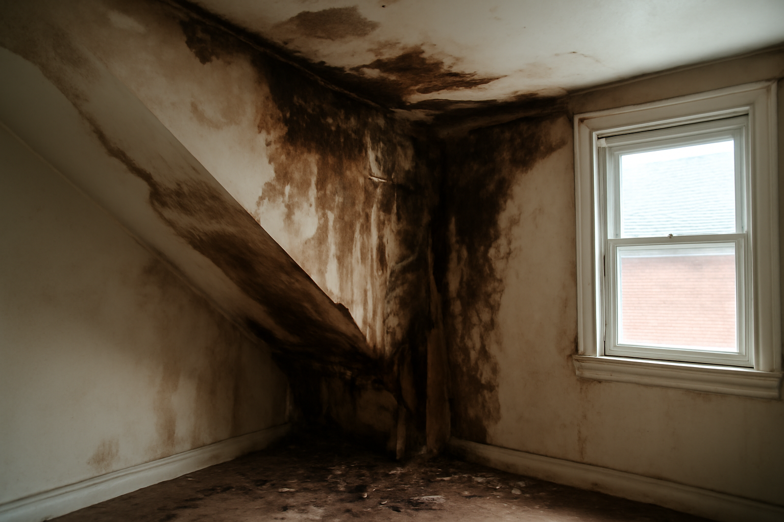 Attic Water Damage Restoration in Edgewood, KY