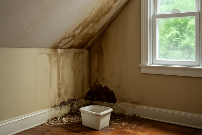 Attic Water Removal