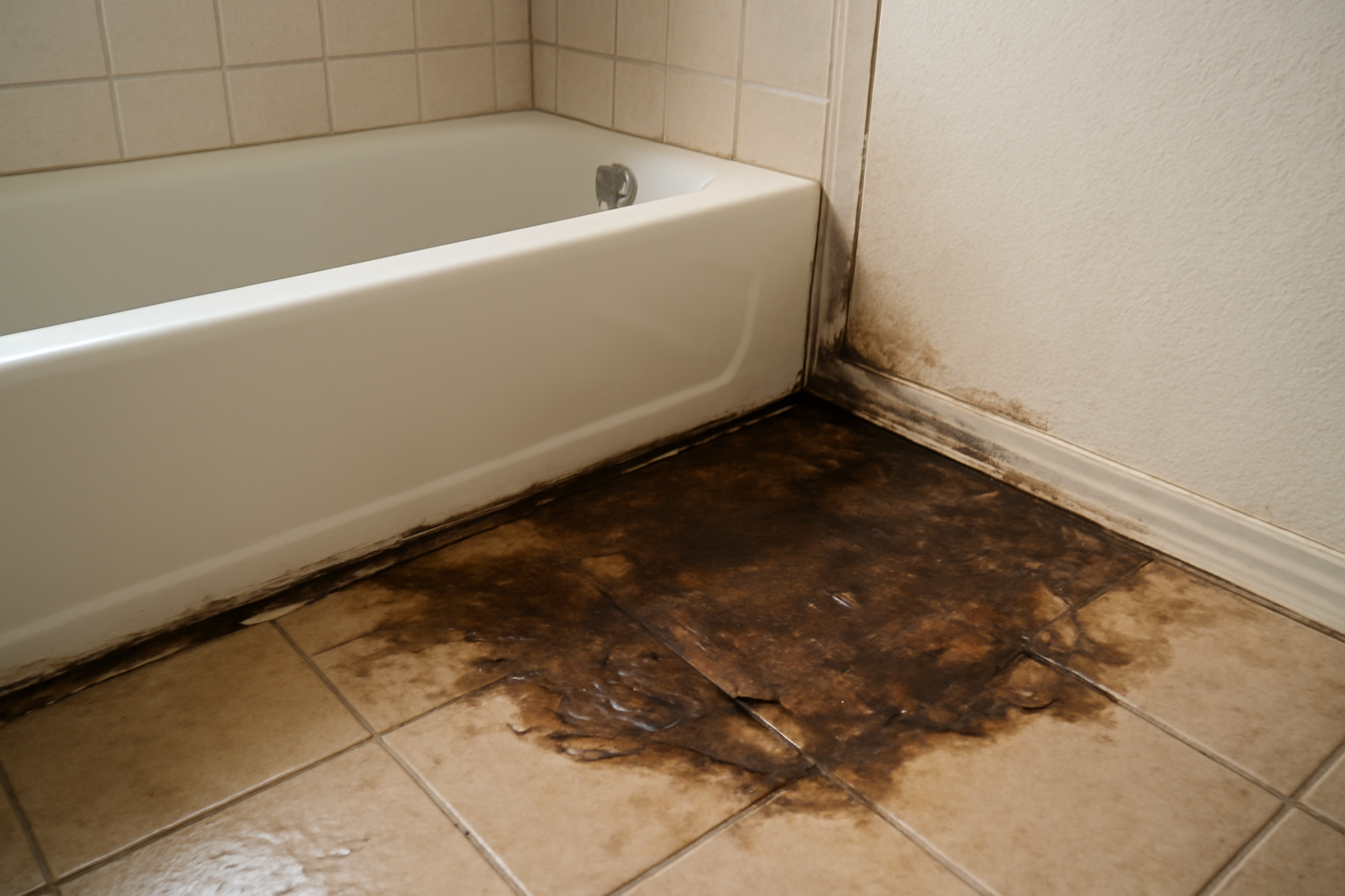 Bathtub Overflow Water Removal in Lawrenceburg, IN