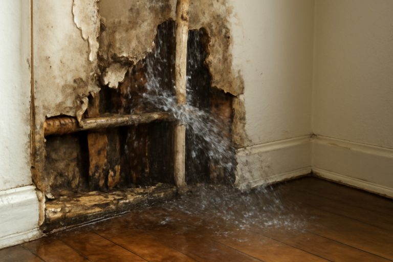Burst Pipe Water Removal