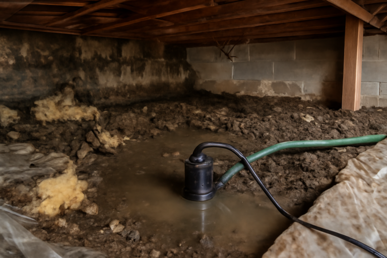 Crawl Space Water Extraction