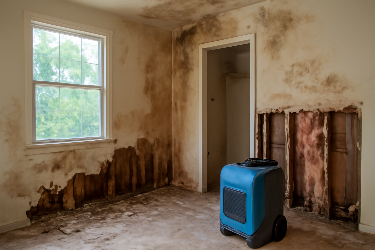 Rental Property Water Damage Restoration in Edgewood, KY