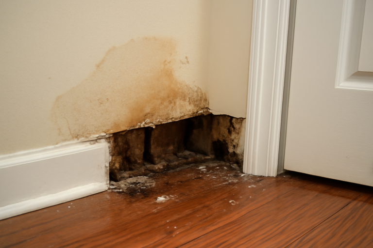 Wall Cavity Water Extraction