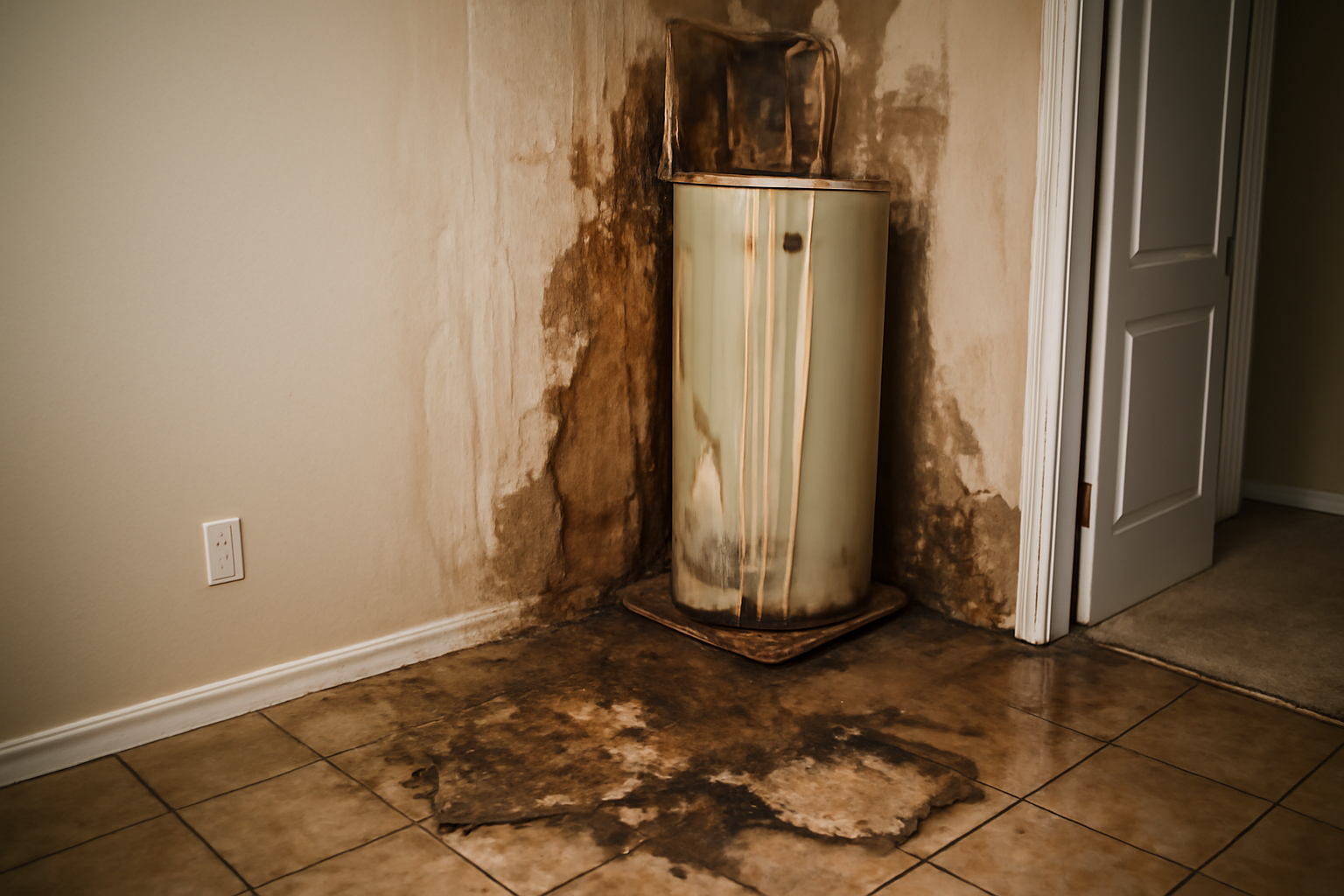 Water Heater Burst Water Removal in Green Township, OH